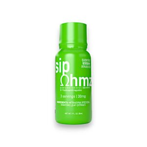 Sip Ohmz 7-Hydroxymitragynine Pseudo Kratom Extract Shot Mint 30mg